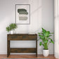 Wandtafel 100X35X76,5 Cm Spaanplaat Gerookt Eikenkleurig