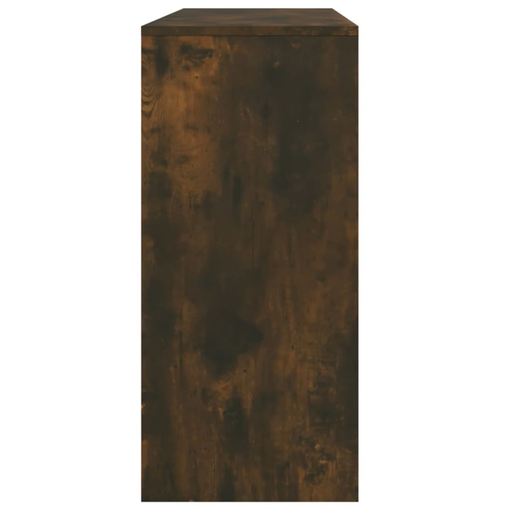Wandtafel 100X35X76,5 Cm Spaanplaat Gerookt Eikenkleurig
