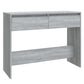 Wandtafel 100X35X76,5 Cm Spaanplaat Grijs Sonoma Eikenkleurig