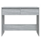 Wandtafel 100X35X76,5 Cm Spaanplaat Grijs Sonoma Eikenkleurig