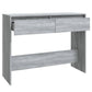 Wandtafel 100X35X76,5 Cm Spaanplaat Grijs Sonoma Eikenkleurig