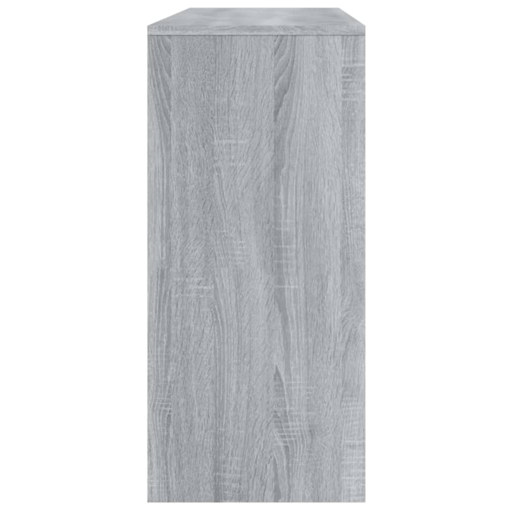 Wandtafel 100X35X76,5 Cm Spaanplaat Grijs Sonoma Eikenkleurig