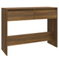 Wandtafel 100X35X76,5 Spaanplaat Bruineikenkleurig