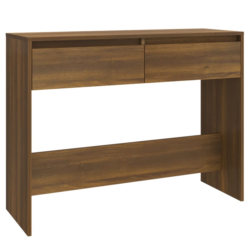 Wandtafel 100X35X76,5 Spaanplaat Bruineikenkleurig
