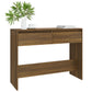 Wandtafel 100X35X76,5 Spaanplaat Bruineikenkleurig