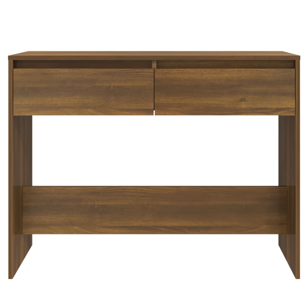 Wandtafel 100X35X76,5 Spaanplaat Bruineikenkleurig