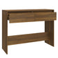 Wandtafel 100X35X76,5 Spaanplaat Bruineikenkleurig