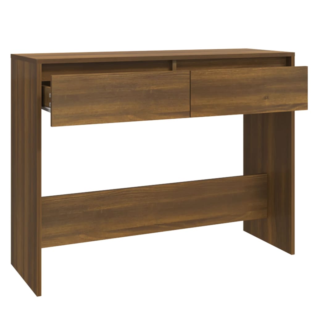 Wandtafel 100X35X76,5 Spaanplaat Bruineikenkleurig