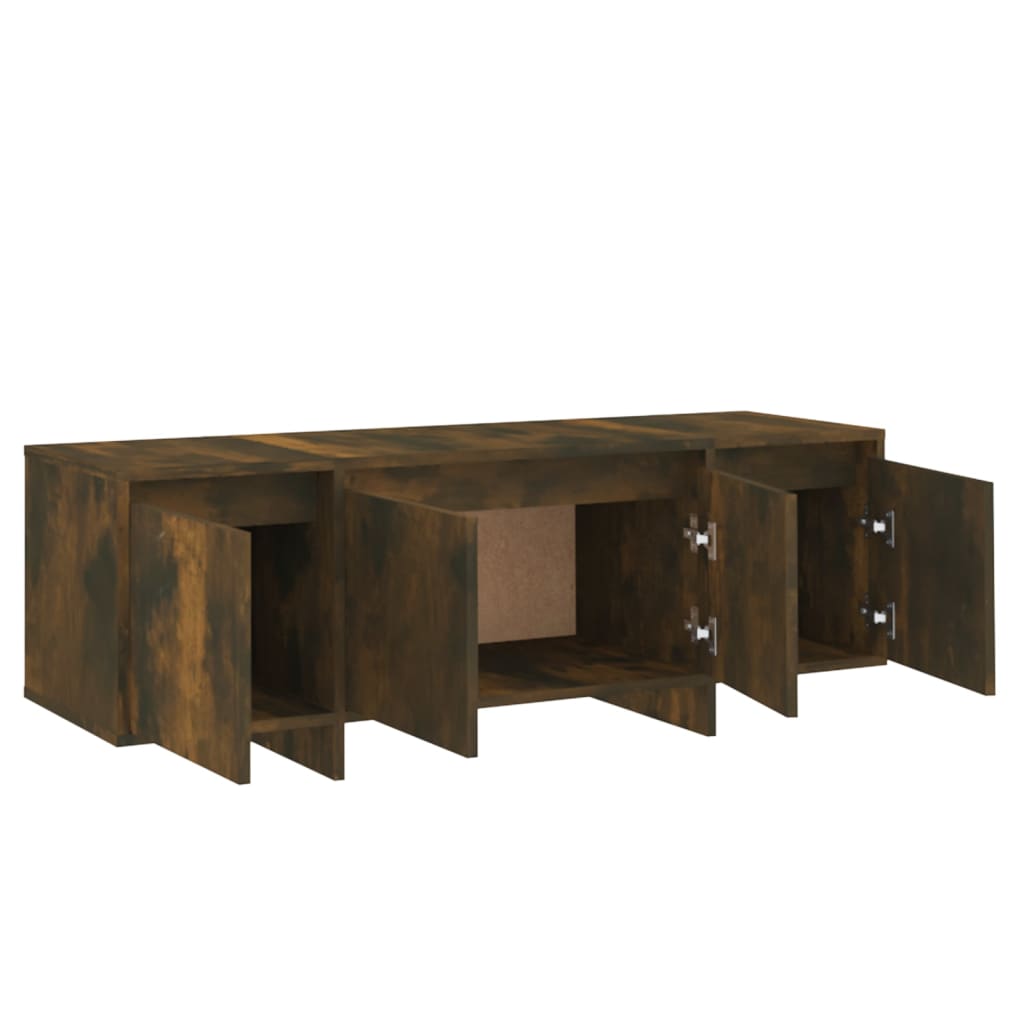 Tv-Meubel 120X30X40,5 Cm Spaanplaat Gerook Eikenkleurig