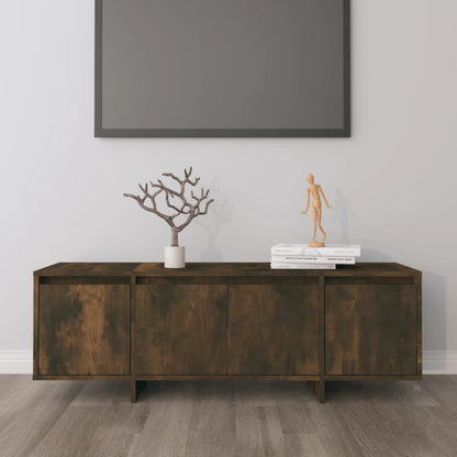 Tv-Meubel 120X30X40,5 Cm Spaanplaat Gerook Eikenkleurig