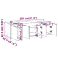 Tv-Meubel 120X30X40,5 Cm Spaanplaat Grijs Sonoma Eikenkleurig