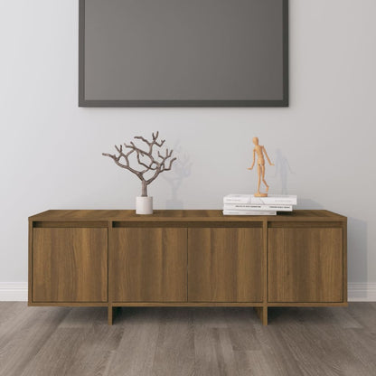 Tv-Meubel 120X30X40,5 Cm Spaanplaat Bruineikenkleurig