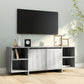 Tv-Meubel 130X35X50 Cm Spaanplaat Grijs Sonoma Eikenkleurig