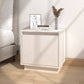 Nachtkastjes 2 St 40X30X40 Cm Massief Grenenhout Wit
