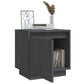 Nachtkastjes 2 St 40X30X40 Cm Massief Grenenhout Grijs