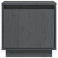 Nachtkastjes 2 St 40X30X40 Cm Massief Grenenhout Grijs