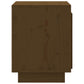 Nachtkastjes 2 St 40X30X40 Cm Massief Grenenhout Honingbruin