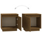 Nachtkastjes 2 St 40X30X40 Cm Massief Grenenhout Honingbruin