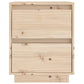 Nachtkastjes 2 St 40X35X50 Cm Massief Grenenhout