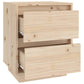 Nachtkastjes 2 St 40X35X50 Cm Massief Grenenhout