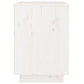 Nachtkastjes 2 St 40X35X50 Cm Massief Grenenhout Wit