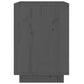 Nachtkastjes 2 St 40X35X50 Cm Massief Grenenhout Grijs