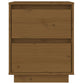 Nachtkastjes 2 St 40X35X50 Cm Massief Grenenhout Honingbruin