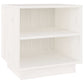 Nachtkastjes 2 St 40X34X40 Cm Massief Grenenhout Wit