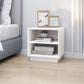 Nachtkastjes 2 St 40X34X40 Cm Massief Grenenhout Wit