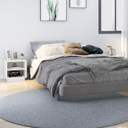 Nachtkastjes 2 St 40X34X40 Cm Massief Grenenhout Wit