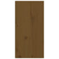 Wandkast 30X30X60 Cm Massief Grenenhout Honingbruin