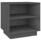 Nachtkastjes 2 St 40X34X40 Cm Massief Grenenhout Grijs