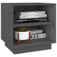 Nachtkastjes 2 St 40X34X40 Cm Massief Grenenhout Grijs