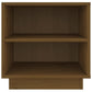 Nachtkastje 40X34X40 Cm Massief Grenenhout Honingbruin