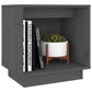 Nachtkastjes 2 St 40X30X40 Cm Massief Grenenhout Grijs