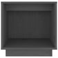 Nachtkastjes 2 St 40X30X40 Cm Massief Grenenhout Grijs