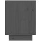 Nachtkastjes 2 St 40X30X40 Cm Massief Grenenhout Grijs