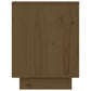 Nachtkastje 40X30X40 Cm Massief Grenenhout Honingbruin