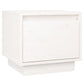 Nachtkastjes 2 St 35X34X32 Cm Massief Grenenhout Wit