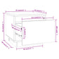 Nachtkastjes 2 St 35X34X32 Cm Massief Grenenhout Honingbruin
