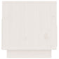 Tv-Meubel 60X35X37 Cm Massief Grenenhout Wit