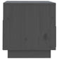 Tv-Meubel 60X35X37 Cm Massief Grenenhout Grijs