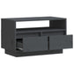 Tv-Meubel 60X35X37 Cm Massief Grenenhout Grijs