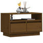 Tv-Meubel 60X35X37 Cm Massief Grenenhout Honingbruin