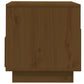 Tv-Meubel 60X35X37 Cm Massief Grenenhout Honingbruin
