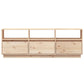 Tv-Meubel 140X37X50 Cm Massief Grenenhout