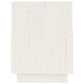 Tv-Meubel 140X37X50 Cm Massief Grenenhout Wit