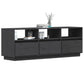 Tv-Meubel 140X37X50 Cm Massief Grenenhout Grijs