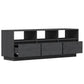 Tv-Meubel 140X37X50 Cm Massief Grenenhout Grijs