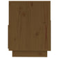 Tv-Meubel 140X37X50 Cm Massief Grenenhout Honingbruin